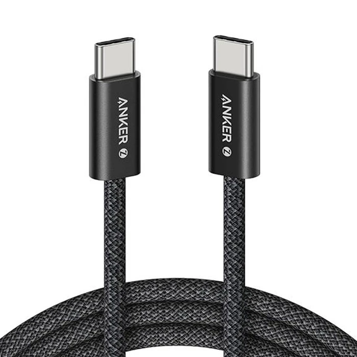 کابل شارژ USB-C به USB-C انکر با توان 240 وات و طول 1.8 متر مدل A8060