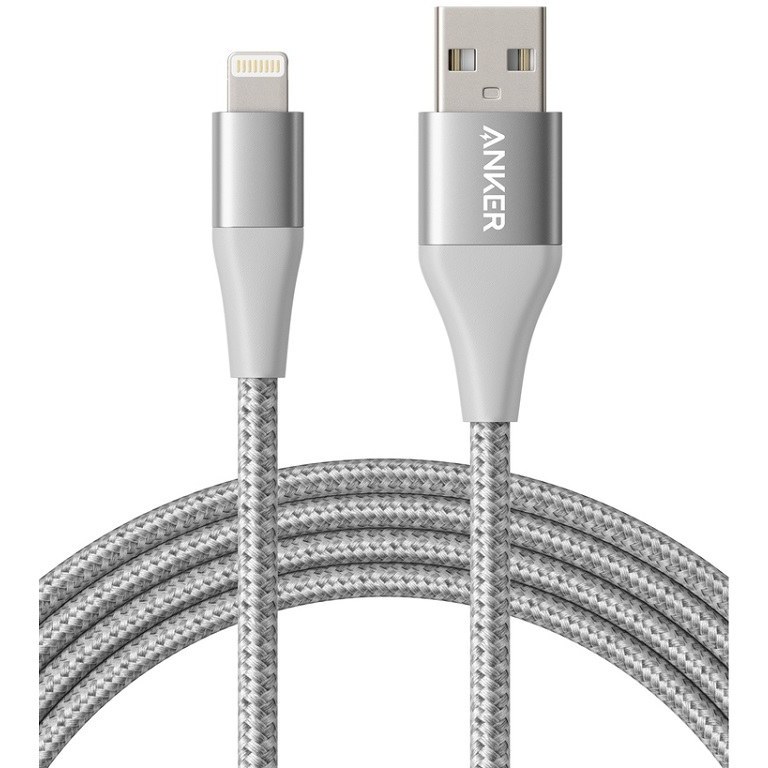 کابل شارژر USB-A به لایتنینگ انکر PowerLine+ II طول 1.8 متر مدل A8453