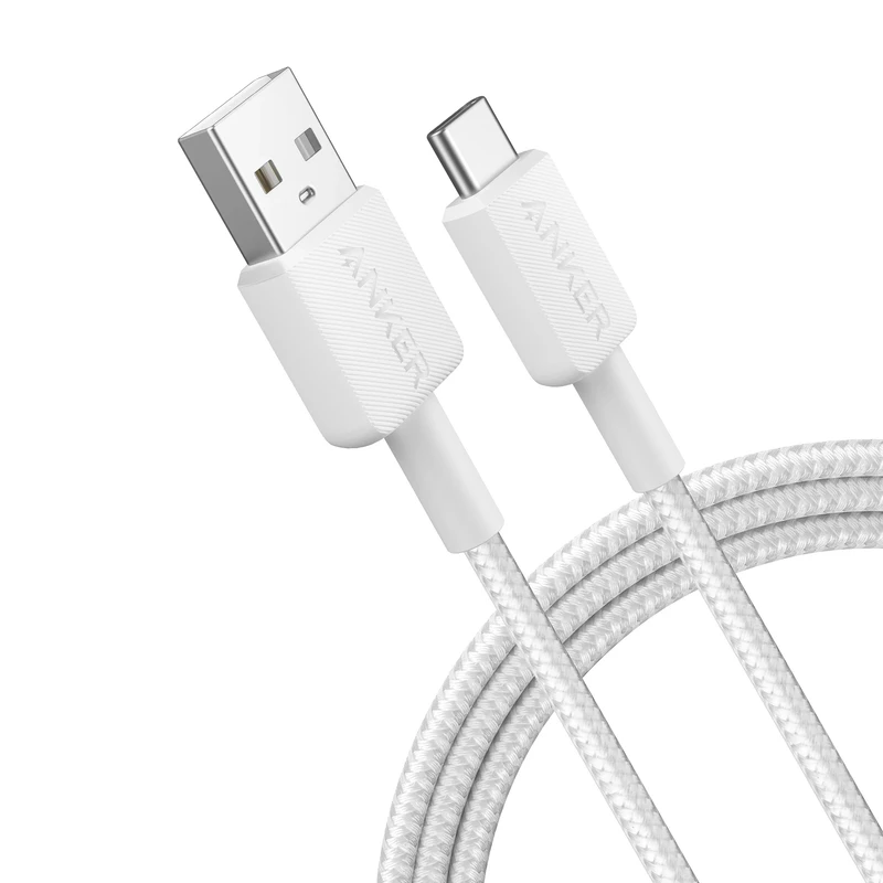 کابل تبدیل USB-A به USB-C انکر مدل A81H6 طول 1.8 متر