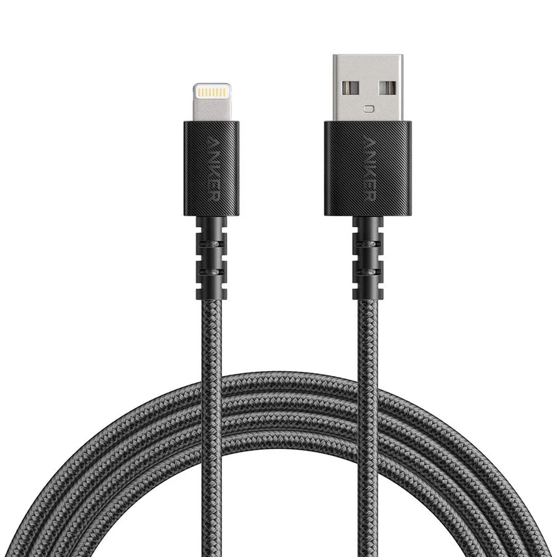 کابل شارژر USB-A به لایتنینگ انکر +Powerline Select طول 1.8 متر مدل A8013