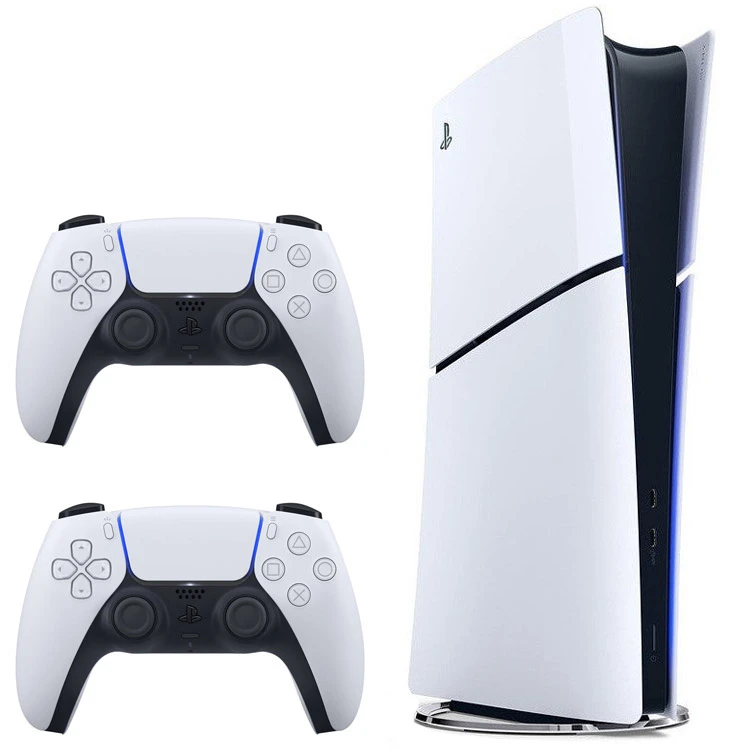 کنسول بازی سونی مدل PlayStation 5 Slim با دسته اضافی