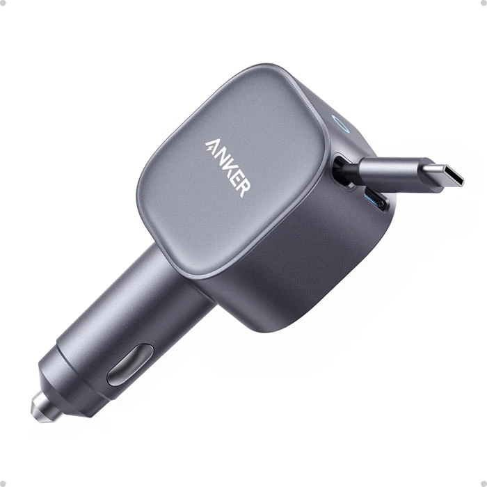 شارژر فندکی انکر توان ۷۵ وات با دو پورت USB مدل A2738